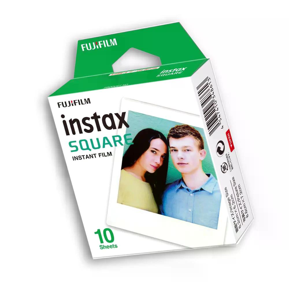 FILME INSTAX SQUARE BRANCO - PACK 10 POS