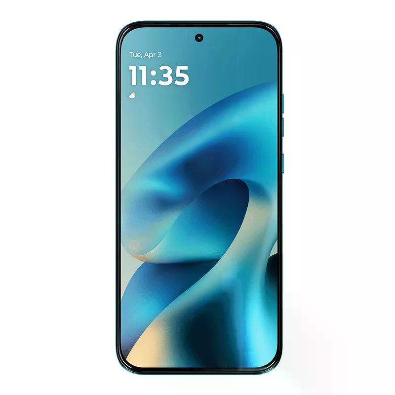 Smartphone Moto G MAX 5G 256GB 8GB + 16GB RAM Boost Azul Claro Tela 6,8 pol. Câmera Dupla 200MP