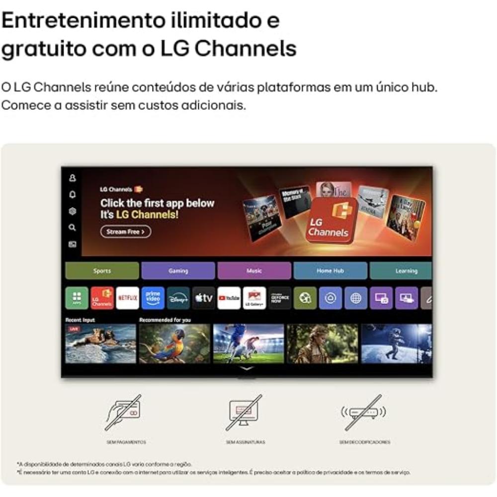 TV LG 43" LED 4K UHD 43UN85CBPSA.AWZ