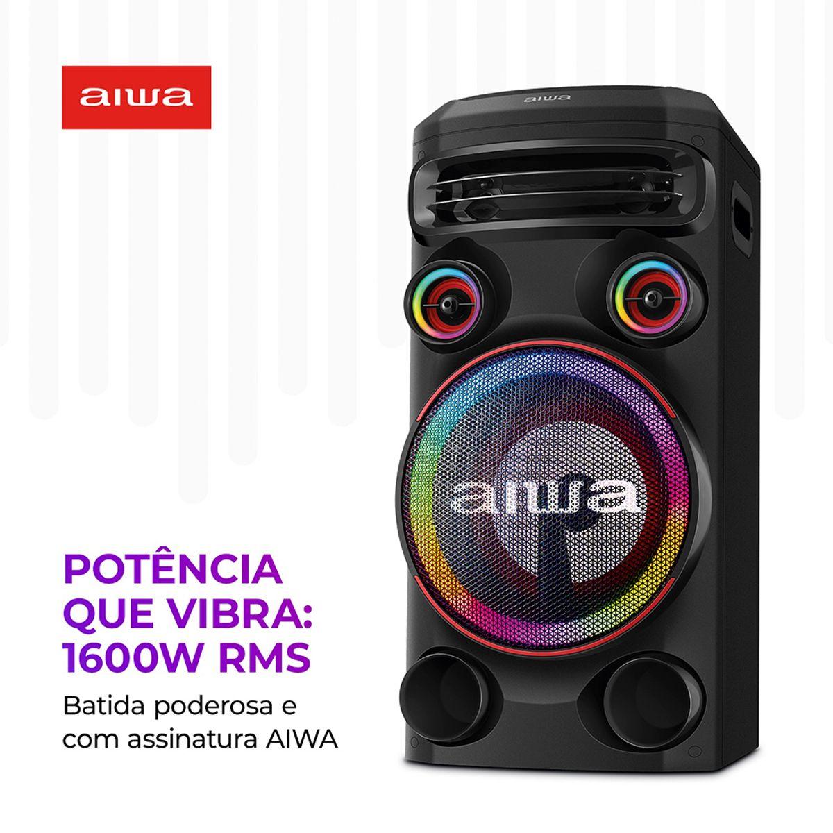 TORRE DE SOM AIWA T1W-02 1600W 1WOOFER10