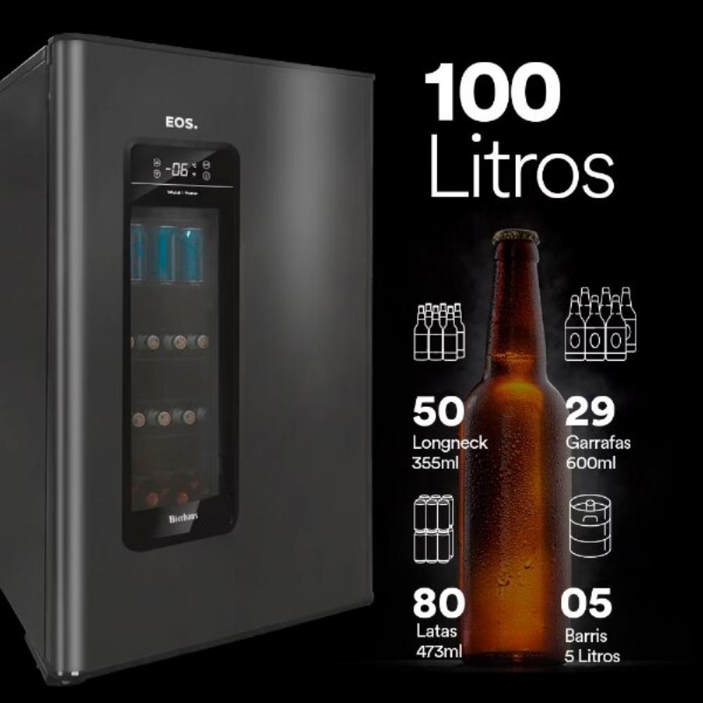 CERVEJEIRA EOS BIERHAUS PORTA INOX TITAN