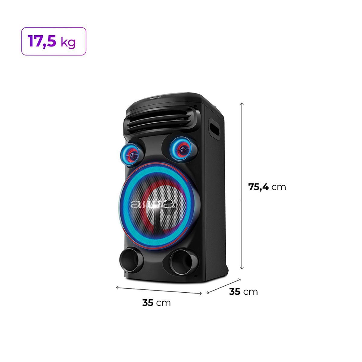 TORRE DE SOM AIWA T1W-02 1600W 1WOOFER10