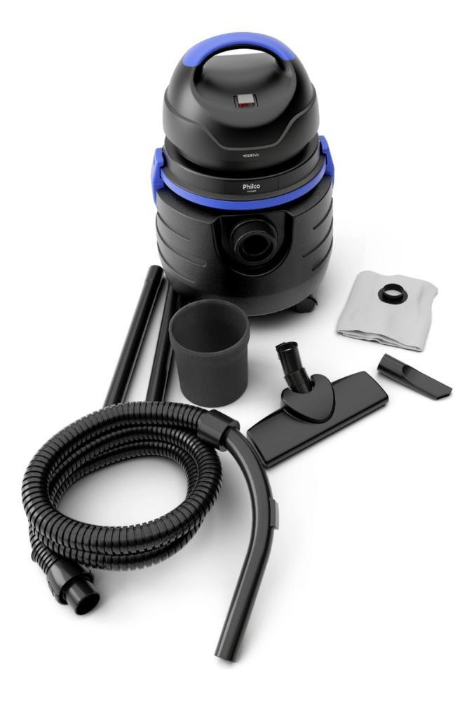 ASPIRADOR AGUA/PO 1500W 20L PAS80 127V