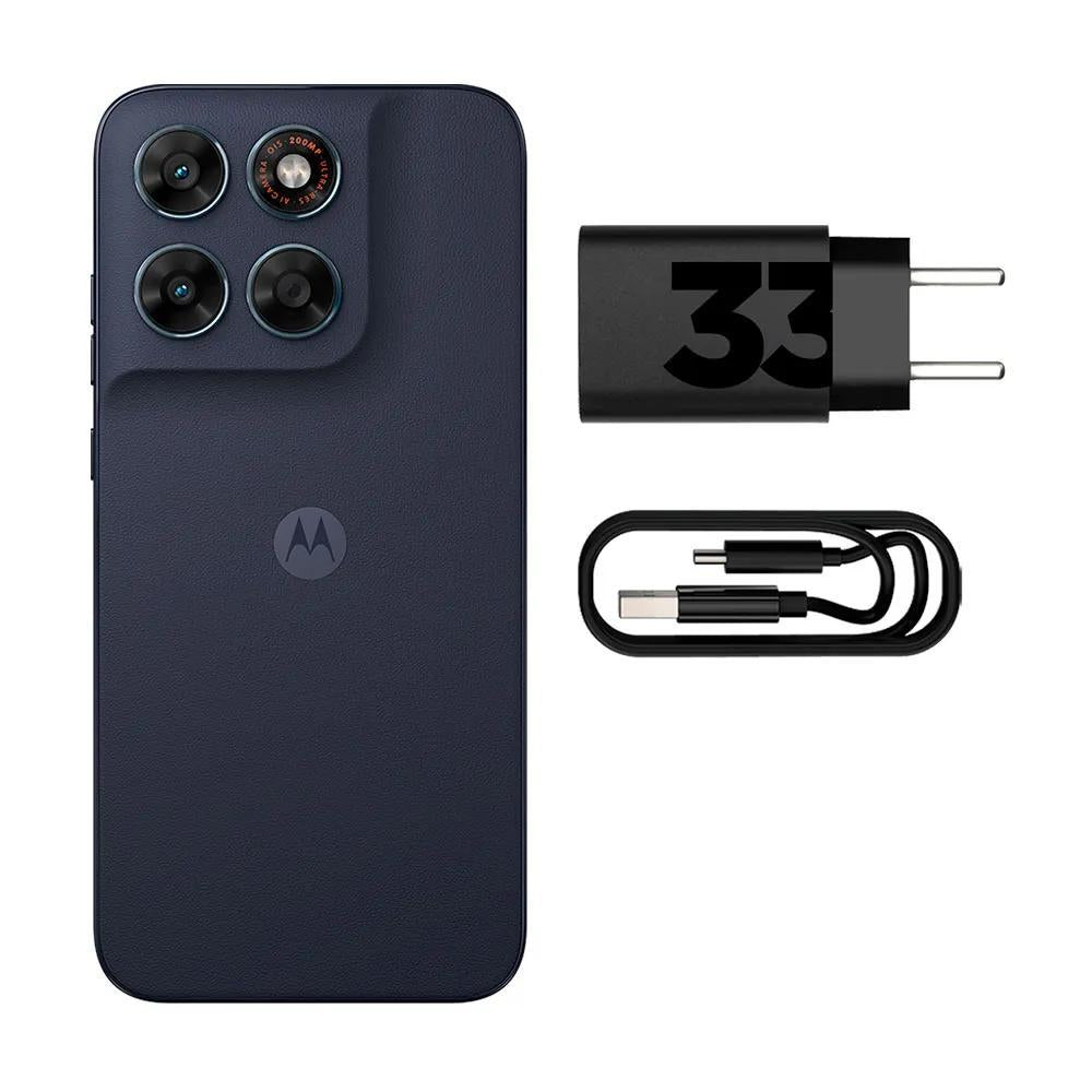 Smartphone Moto G MAX 5G 256GB 8GB + 16GB RAM Boost Grafite Tela 6,8 pol. Câmera Dupla 200MPSmartphone Moto G MAX 5G 256GB 8GB + 16GB RAM Boost Grafit