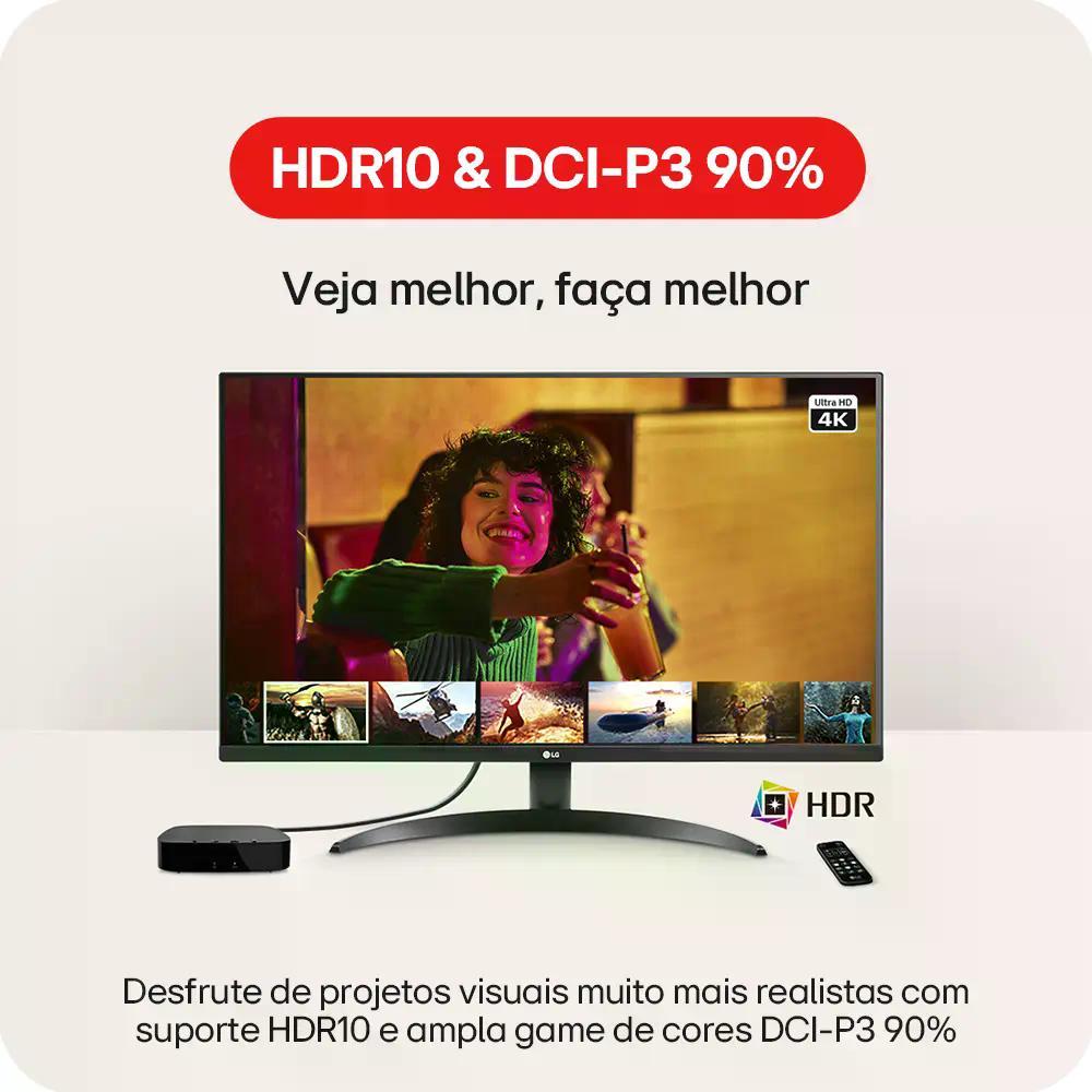 MONITOR ULTRAFINE LG 32" 32UR500K UHD 4K