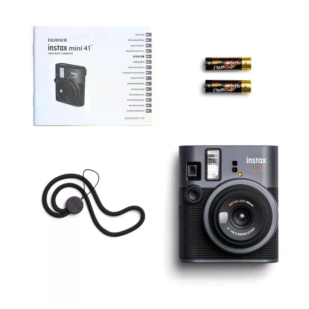 Câmera Instantânea Fujifilm Instax Mini 41 Preta