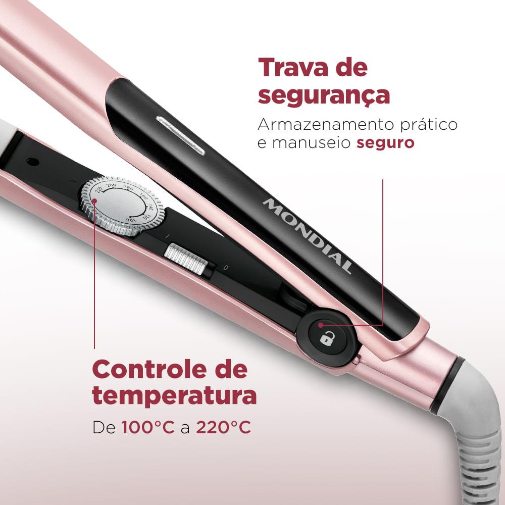 PRANCHA ALISADORA GOLDEN ROSE P-20