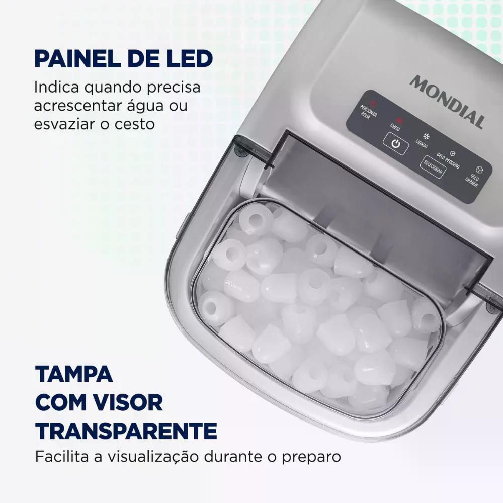 MÁQUINA GELO TURBO ICE PREMIUM MG-12-GI