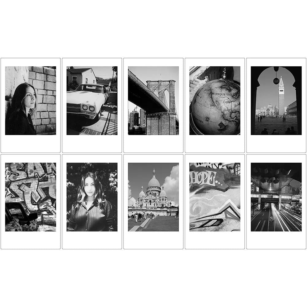 FILME INSTAX MINI MONOCHROME - PACK 10 P