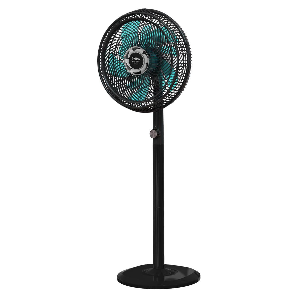Ventilador de Mesa e Coluna Philco PVC45A 10 Pás 174W 127V Preto