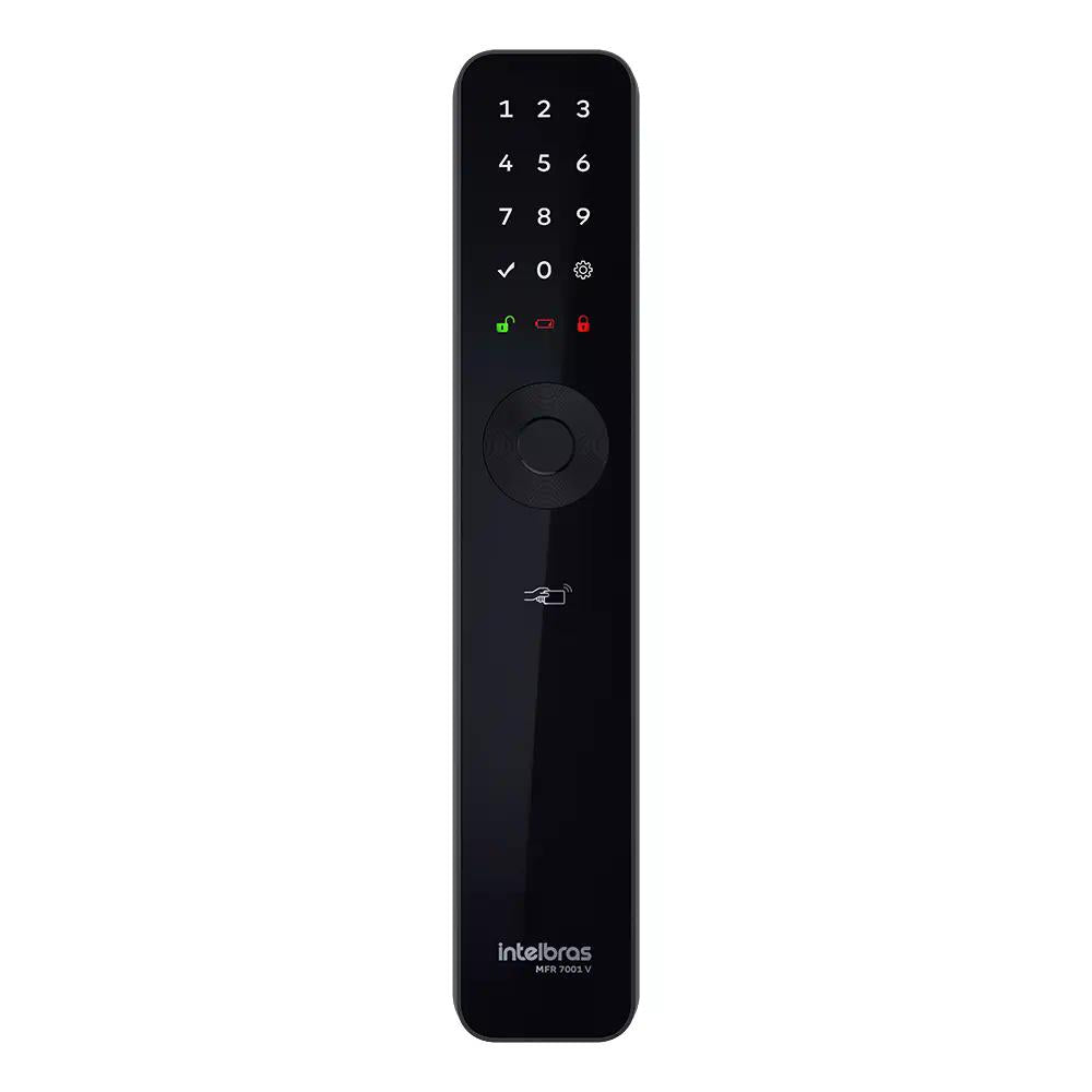 Fechadura Inteligente Intelbras sem Maçaneta MFR 7001V Preta