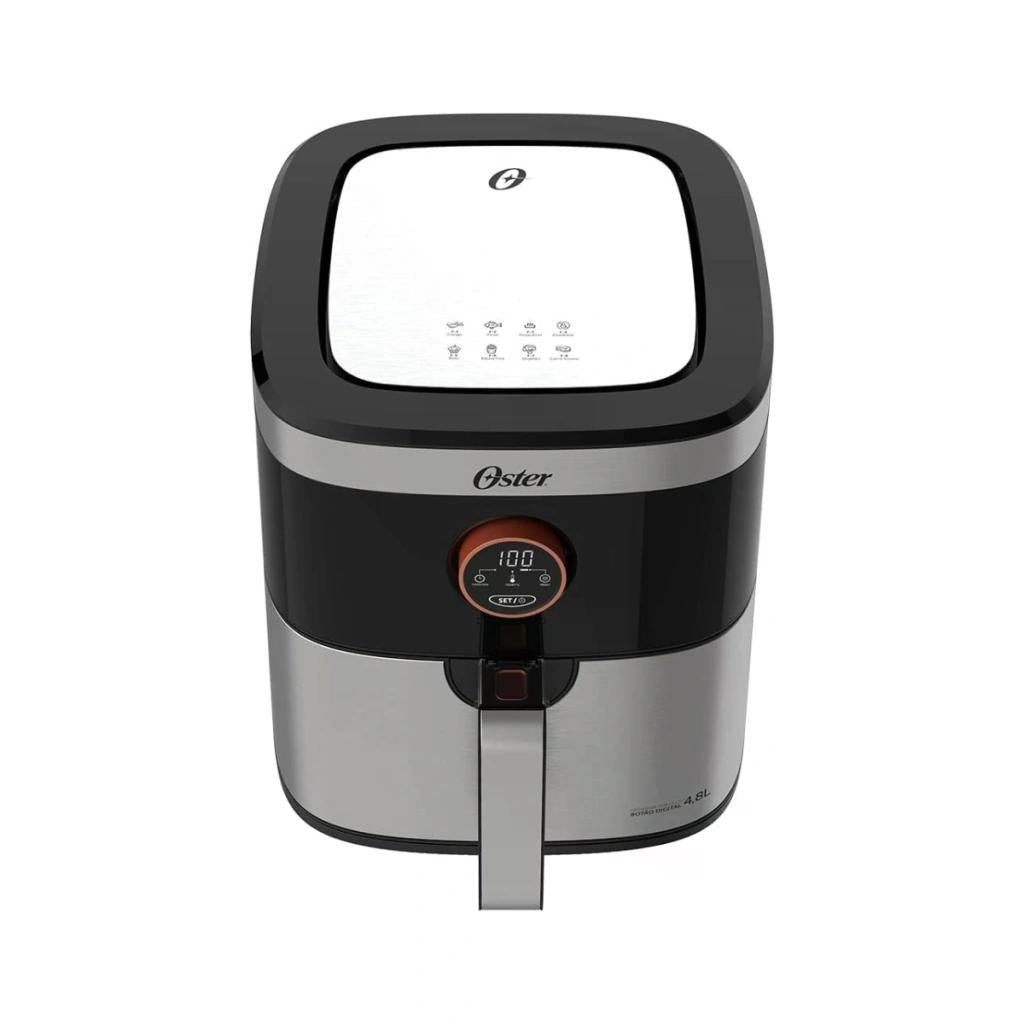 FRITADEIRA OSTER BLACK&INOX SEM ÓLEO, 4,