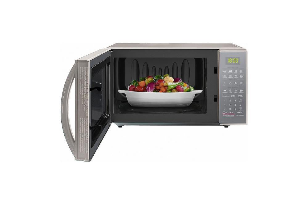 MICRO ONDAS 220V LG MS3043BRA 30L PRATA