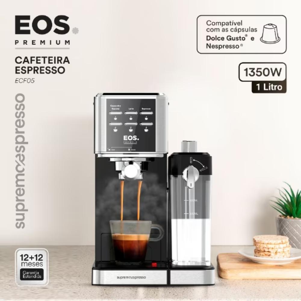 CAFETEIRA ESPRESSO LATTE ITALIANA 4 EM 1