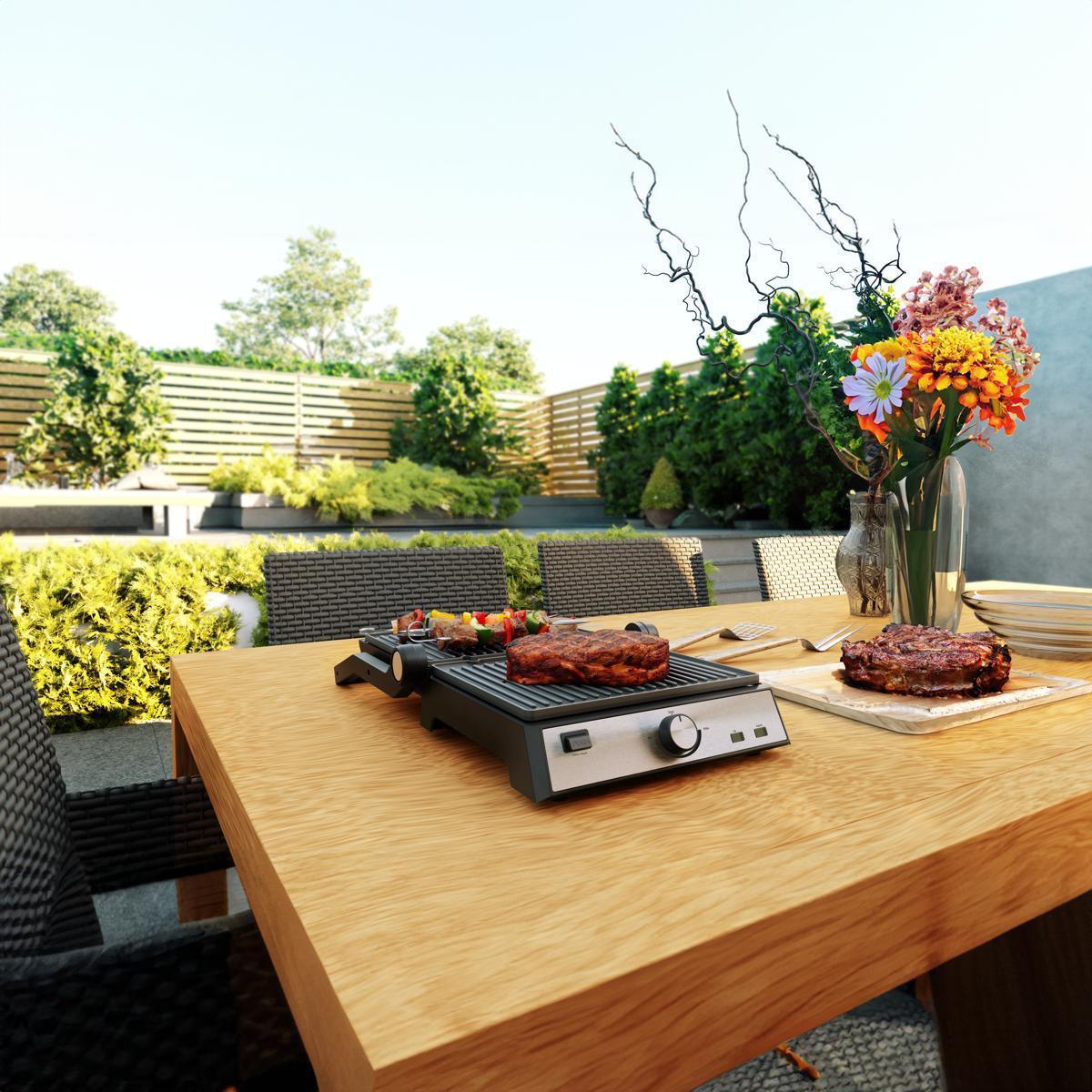 GRILL PHILCO PGR50A 2 EM 1 PRETO 127V