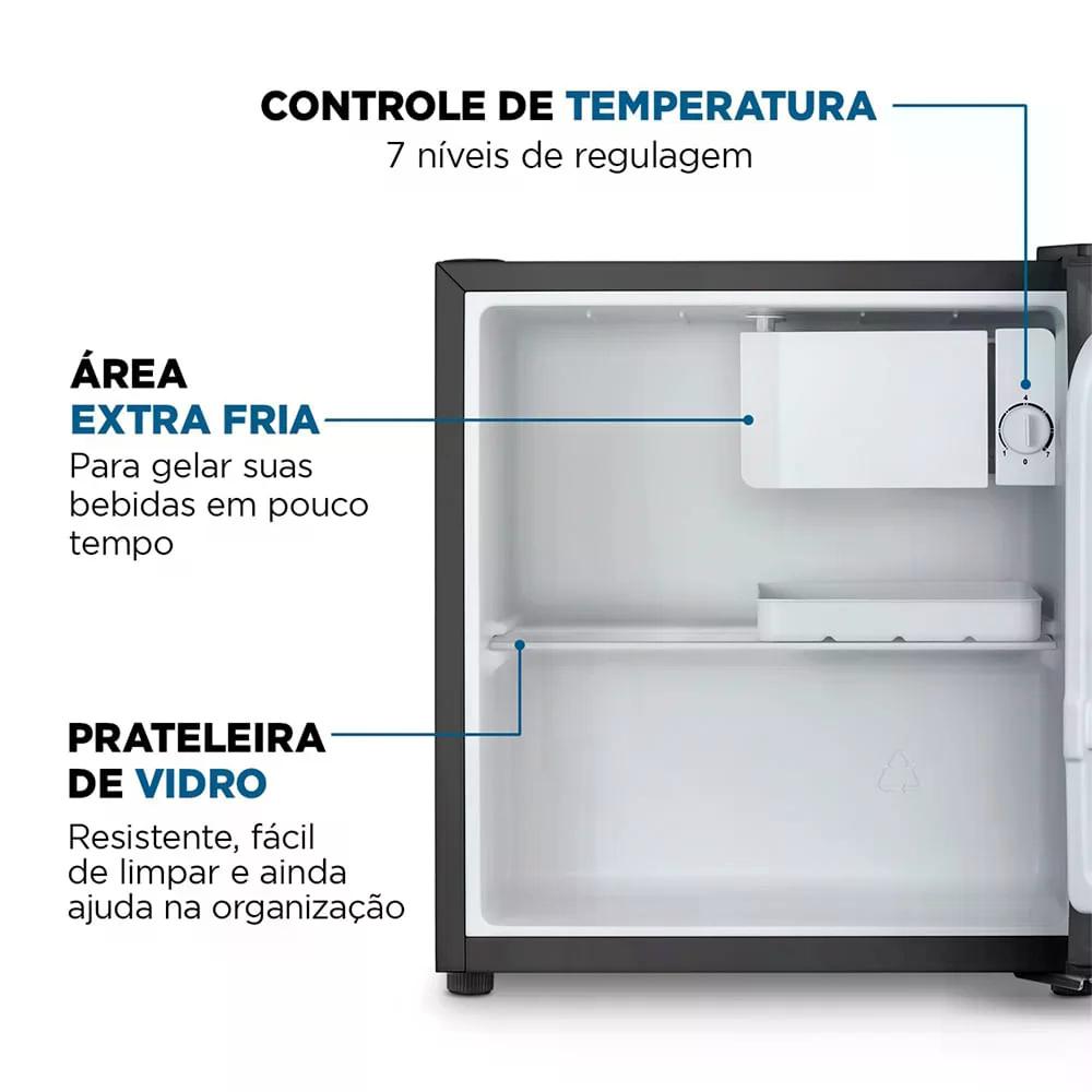 FRIGOBAR 46L PORTA REVERSÍVEL FGB-01-B50