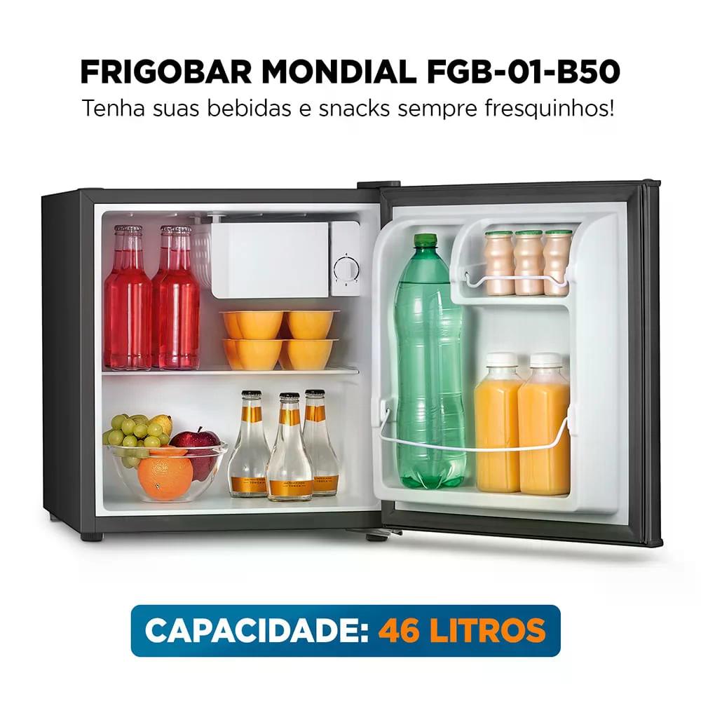FRIGOBAR 46L PORTA REVERSÍVEL FGB-01-B50