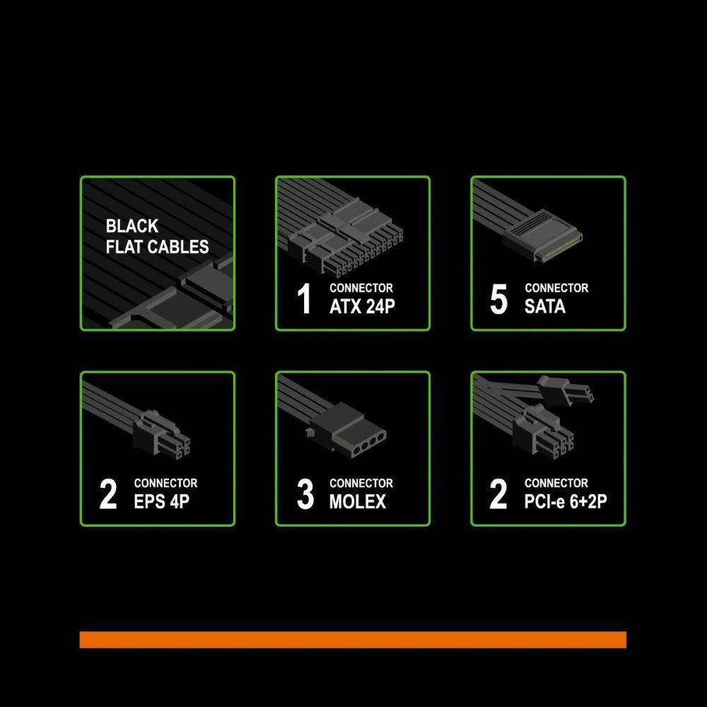 FONTE ALIMENTACAO GAMEMAX GP650