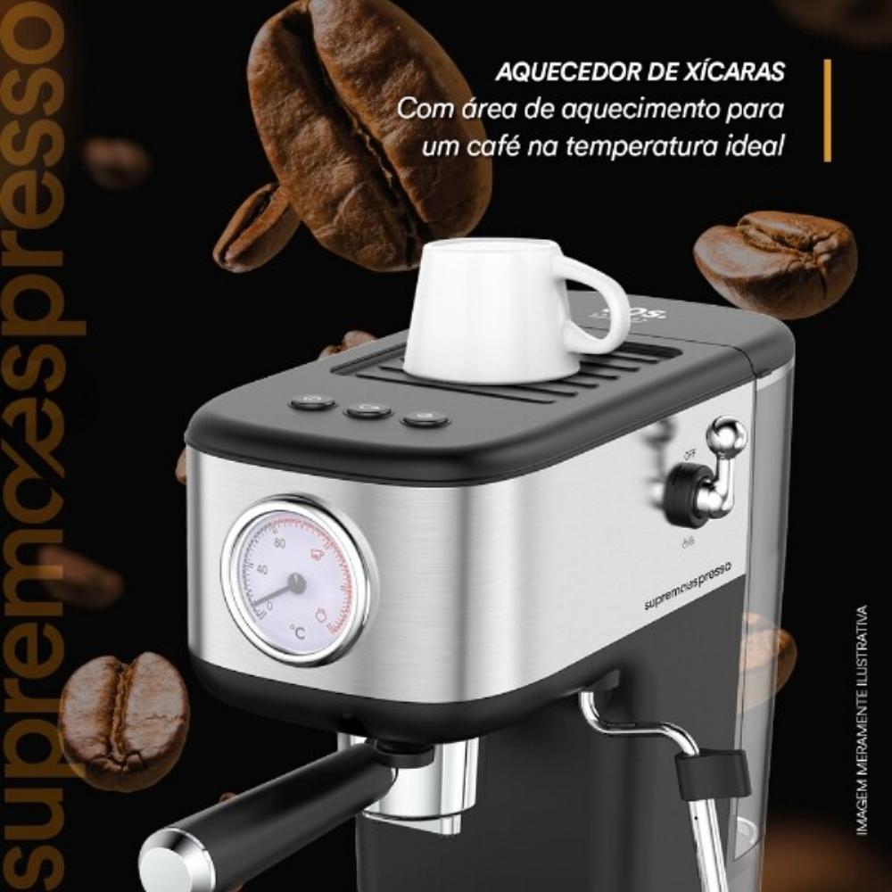 CAFETEIRA ESPRESSO 1,2L 20 BAR ECF08EC 1