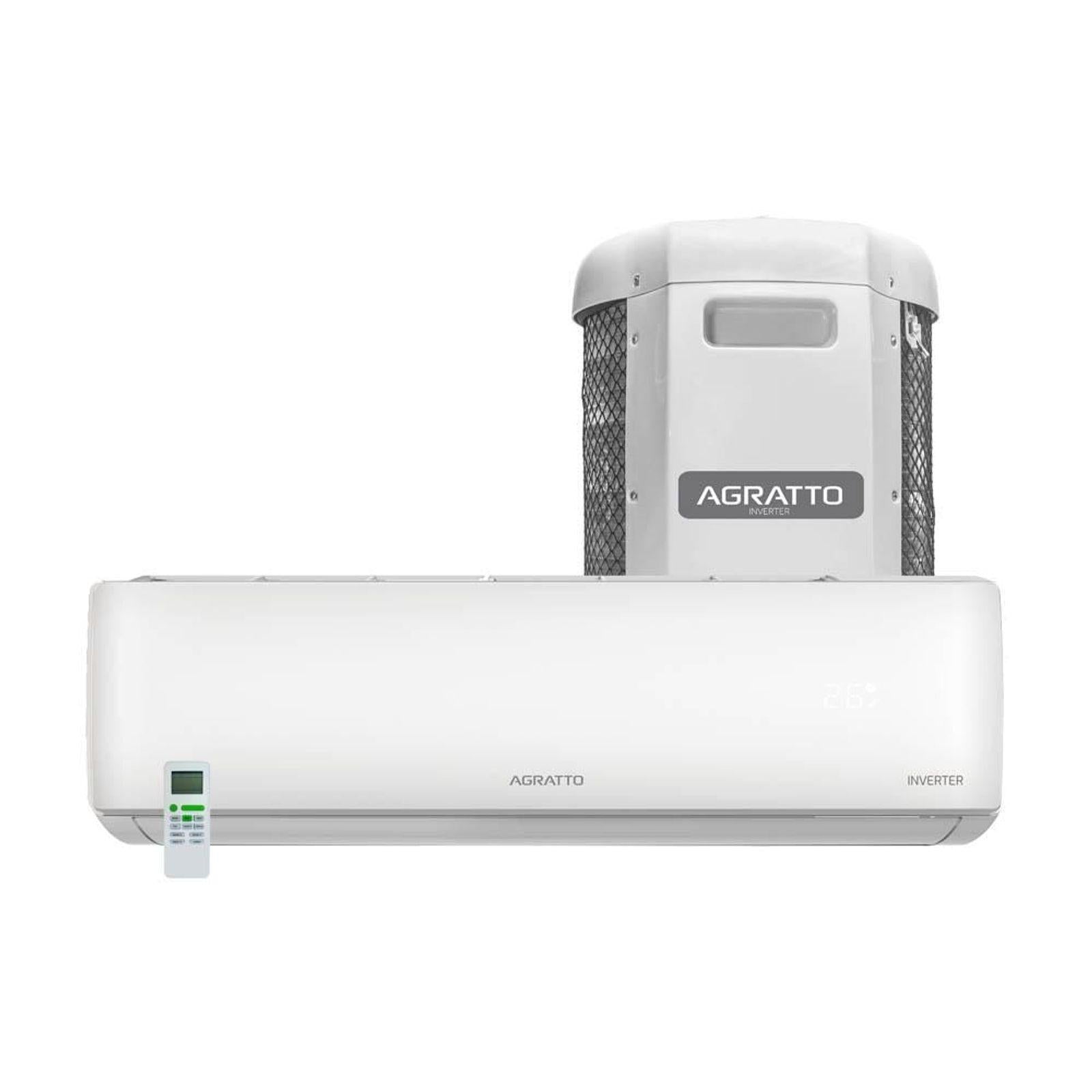 Ar Condicionado Split Inverter Agratto Liv Top 18.000 BTUs Frio - 220V