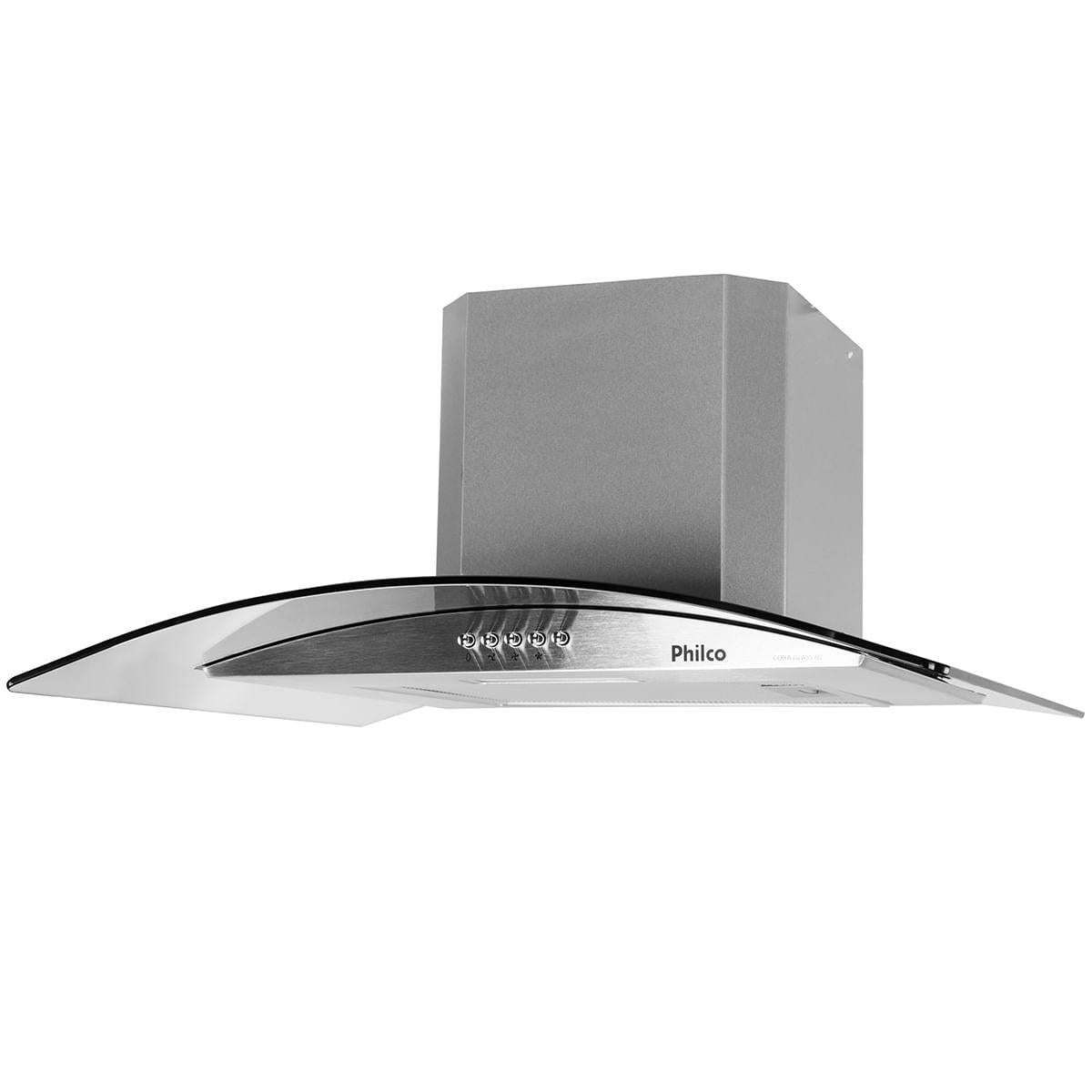 Coifa Philco PCO60G Glass Depurador Exaustor 60cm Inox 127V