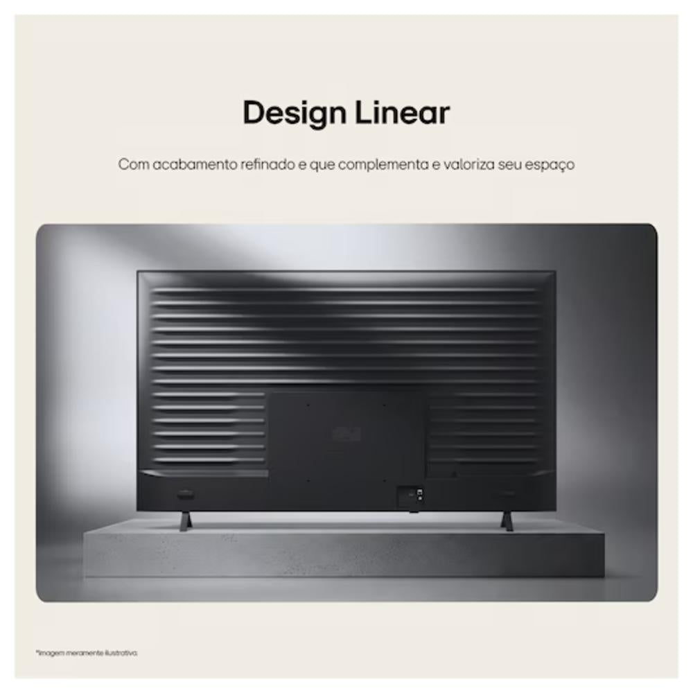 Smart TV LG 50 polegadas NU850 4K Nano Ultra HD AI 50NU850BPSA HDR10 Wifi webOS Dolby Digital