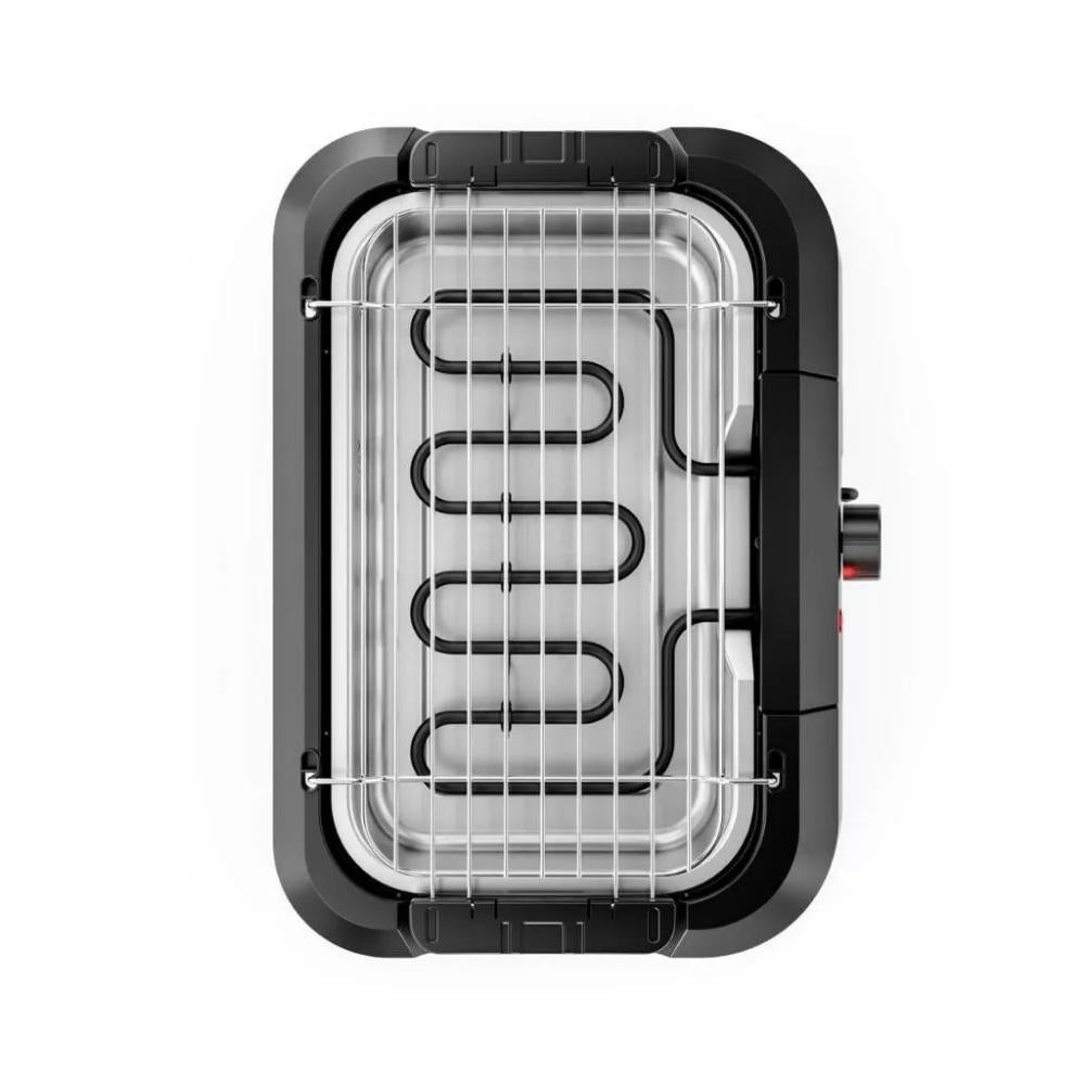 Churrasqueira Elétrica Britânia 1500W Menos Fumaça BCQ10A Preto 127V