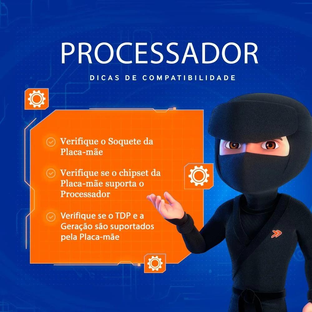 Processador AMD Ryzen 5 7600X AM5 5.3GHz 38MB Cache Radeon Graphics 100100000593WOF