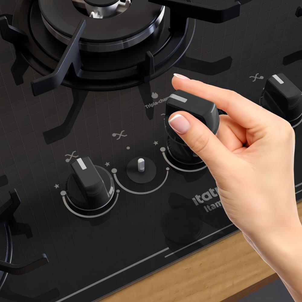 COOKTOP ITAMASTER 4Q TC 127/220V PTO