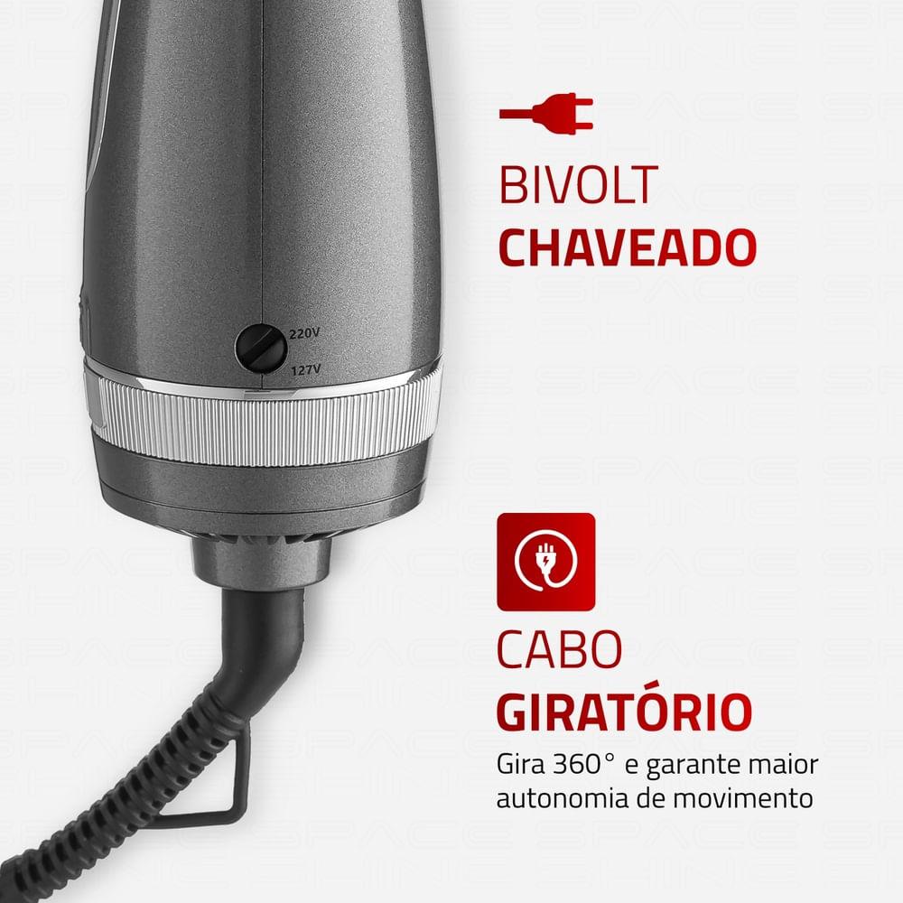 Escova Secadora Space Shine Mondial Grafite ES-20
