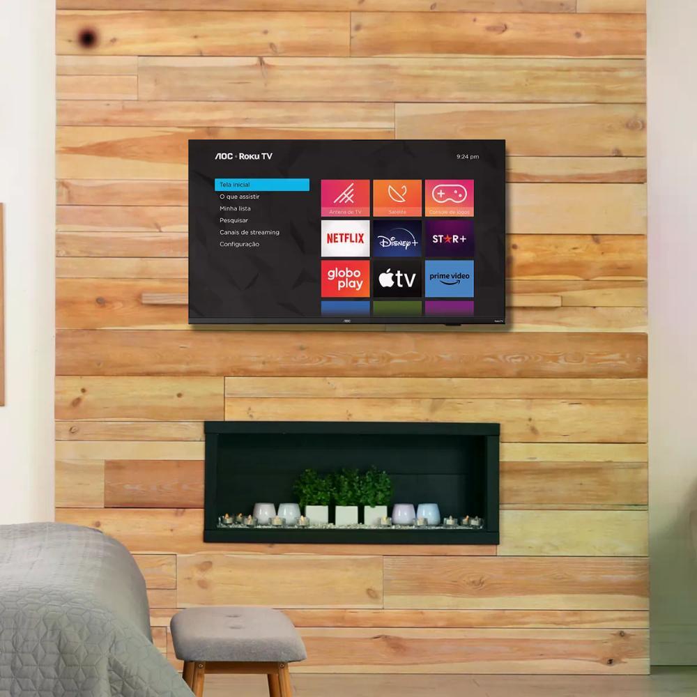 SMART TV AOC 43S5155/78G SEM BORDAS