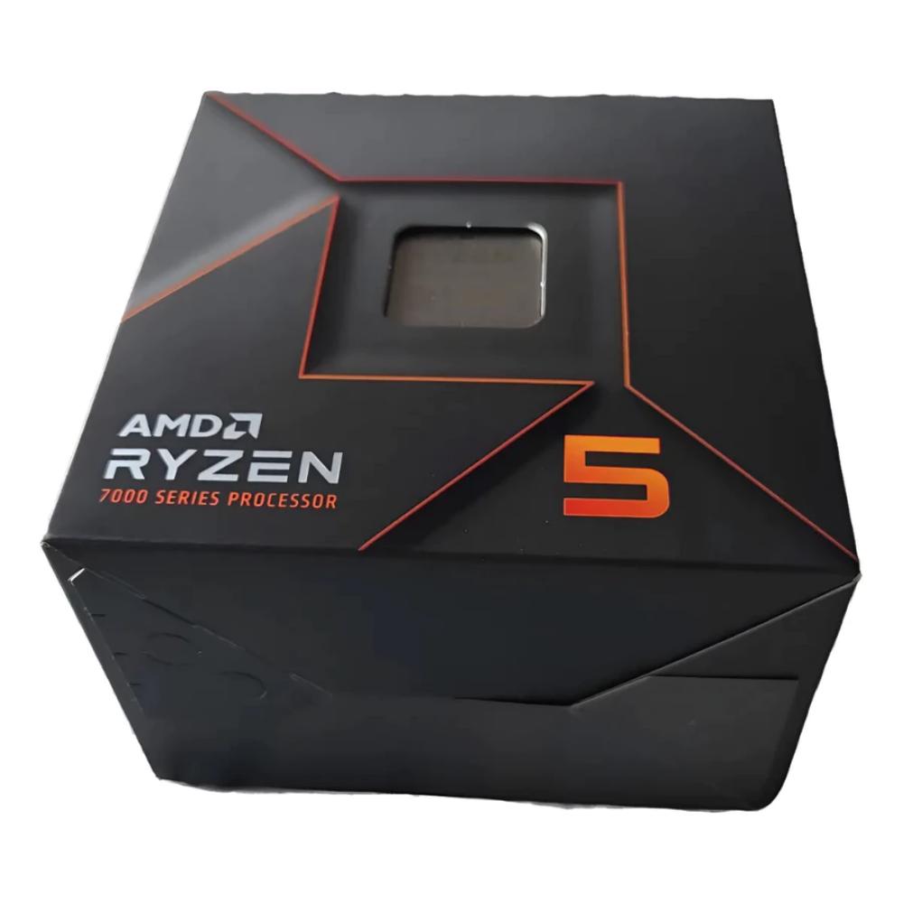 Processador AMD Ryzen 5 7600 AM5 3.8GHz 5.1GHz Turbo 32MB Cache Wraith Stealth 100100001015BOX