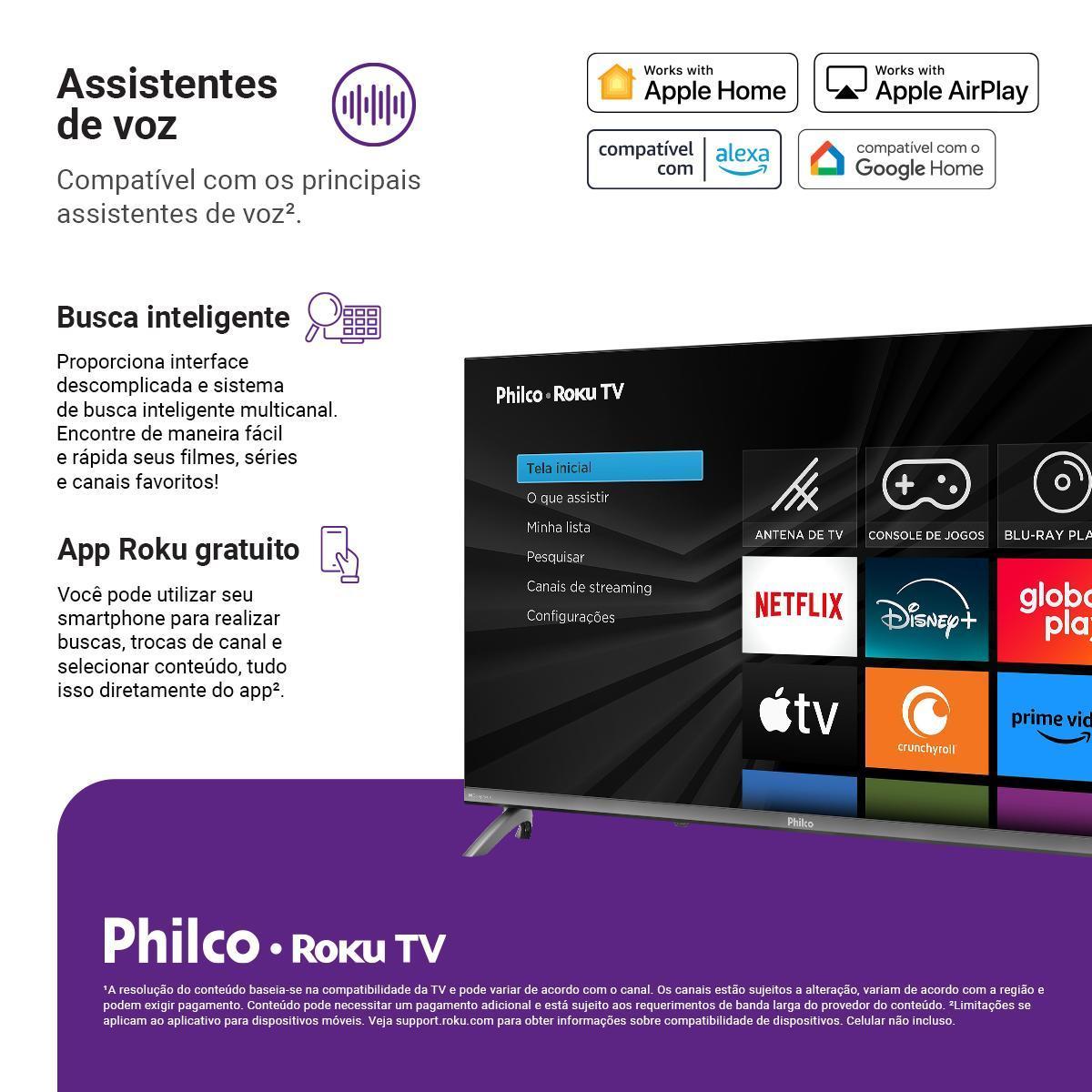 SMART TV 32" PHILCO ROKU P32CRB