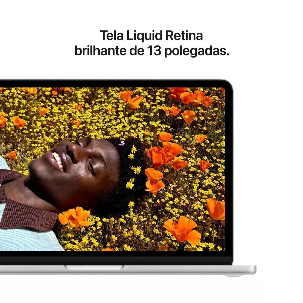 MacBook Neo Apple 13" Chip A18 Pro CPU de 6 núcleos GPU de 5 núcleos 256GB Prateado