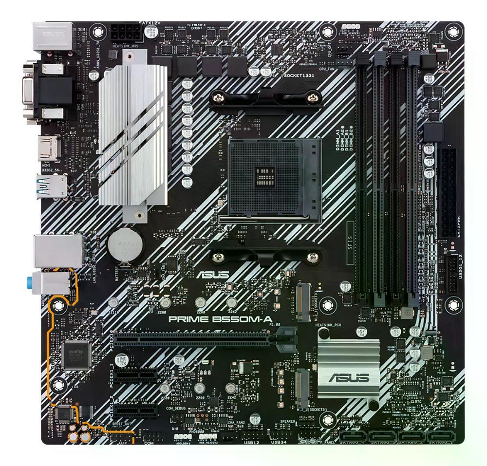 PLACA MAE ASUS PRIME B550M-A DDR4 AM4