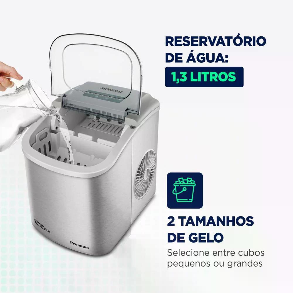 MÁQUINA GELO TURBO ICE PREMIUM MG-12-GI