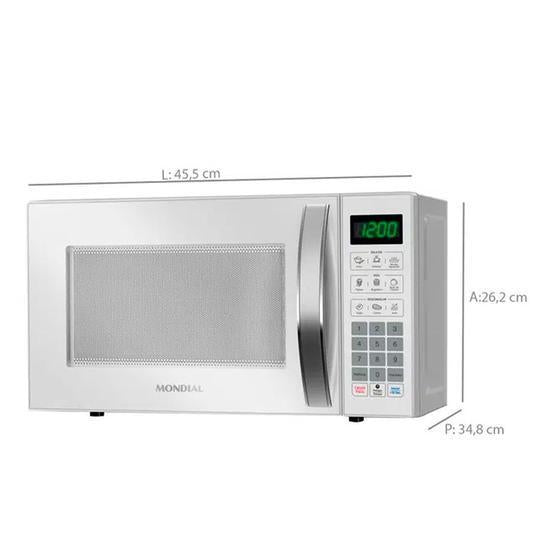 MICRO ONDAS MONDIAL MO-01021W 220V