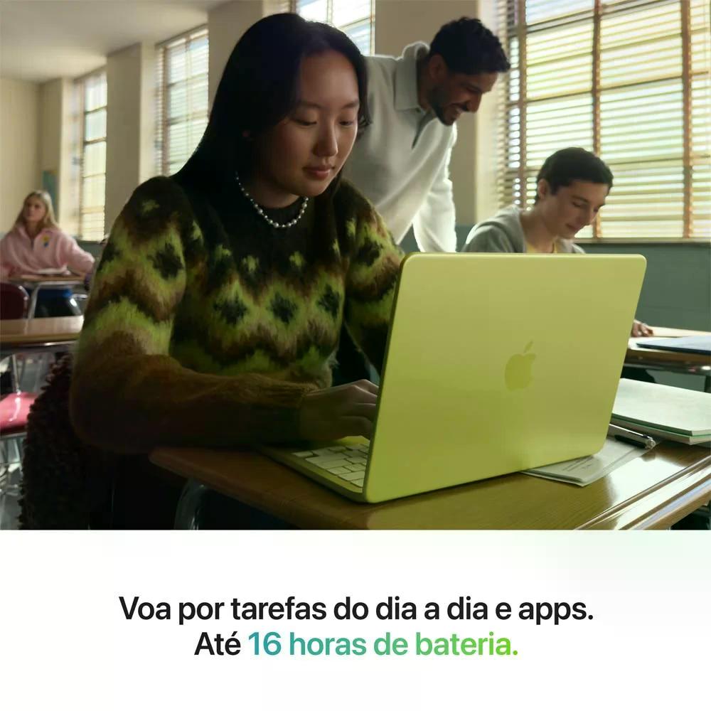 MacBook Neo Apple 13" Chip A18 Pro CPU de 6 núcleos GPU de 5 núcleos 256GB Prateado