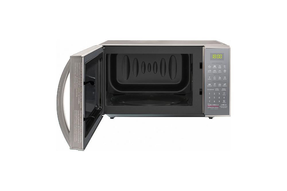 MICRO ONDAS 220V LG MS3043BRA 30L PRATA