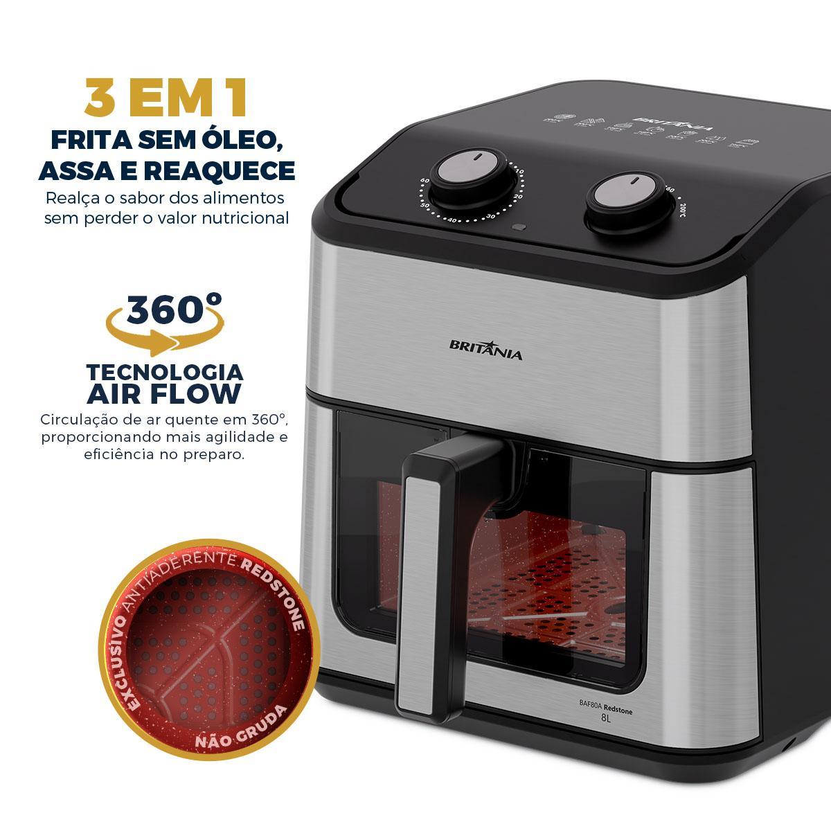 FRITADEIRA AIR FRYER BAF80A 220V