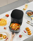 Fritadeira Gaabor Air Fryer 4,2 L Sem Óleo Touch C/ Visor Af-45t02as Digital 1350w -127v