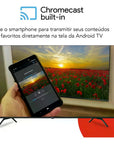 Smart Tv 55" AWS-TV-55-BL-01-A Android Dolby 4K Aiwa