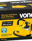 Pistola elétrica para pintura PEV 900 VONDER 127V