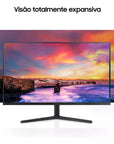 Monitor Samsung 32" Fhd,75 Hz,freesync, Hdmi, Dp,preto, S3