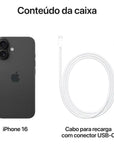 Apple iPhone 16 (128 GB) - Preto