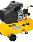 Motocompressor De Ar 21,6l Mcv 216 Vonder Cor Amarelo Fase Elétrica Monofásica Frequência 60 Hz