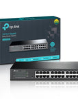 Switch TP-Link 24 Portas Gigabit de Mesa - TL-SG1024D