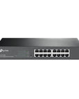 Tp Link Switch Easy Smart Gigabit De 16 Portas Tl-sg1016DE