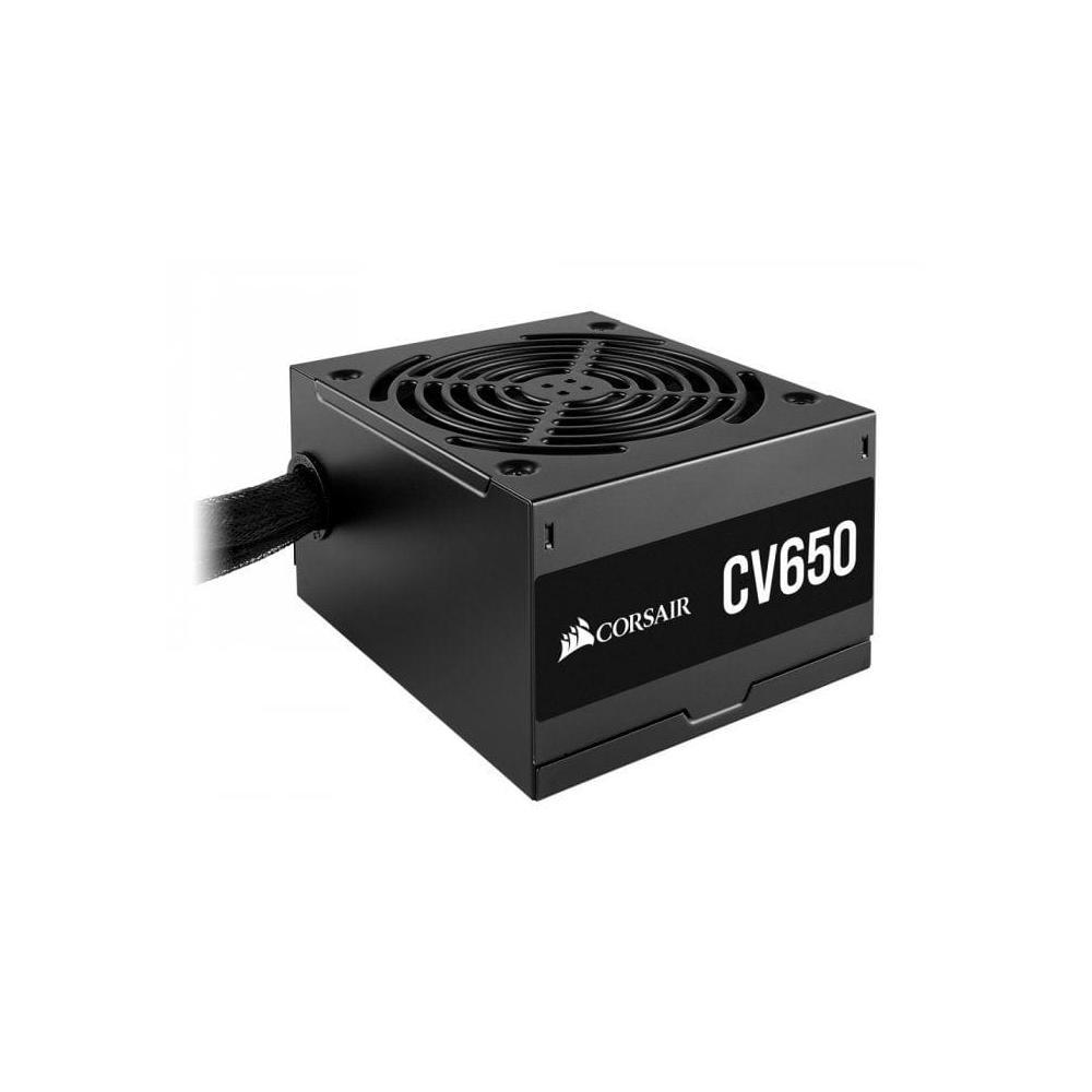 FONTE CORSAIR 650W CV 80PLUS BRONZE ATX12V 1 C/CABO