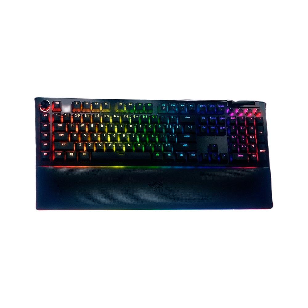 Teclado Gamer Razer Blackwidow V4 PRO,Switch Green,Layout US